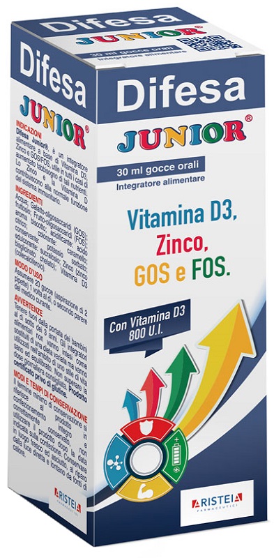 DIFESA JUNIOR GOCCE ORALI 30 ML - Farmaunclick.it