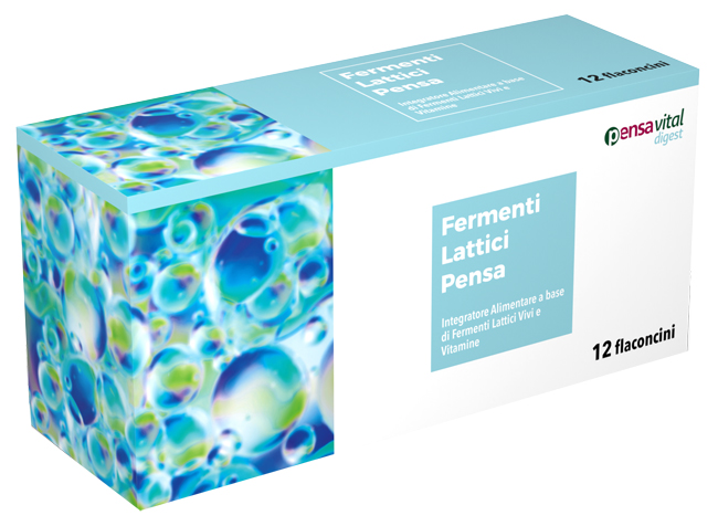 FERMENTI LATTICI PENSA 12 FLACONCINI DA 7 ML - Farmaunclick.it