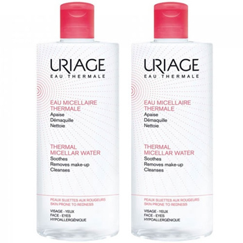 URIAGE EAU MICELLARE PER PELLI ARROSSATE 1+1 - Farmaunclick.it