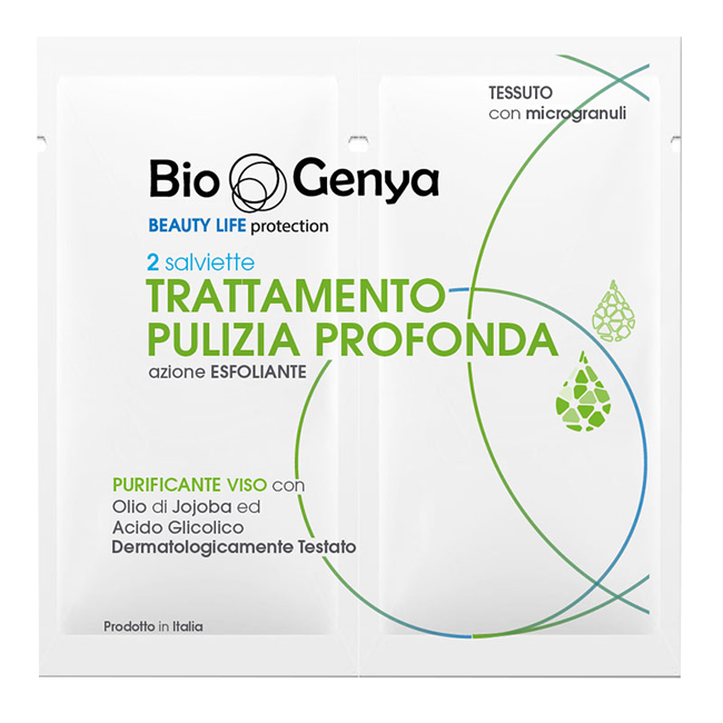 BIOGENYA SALVIETTE PULIZIA PROFONDA 2 PEZZI - Farmaunclick.it