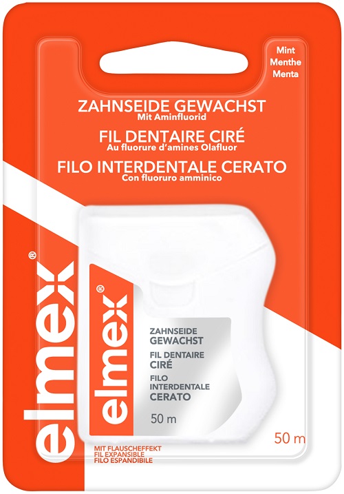 ELMEX FILO INTERDENTALE CERATO 50 METRI - Farmaunclick.it