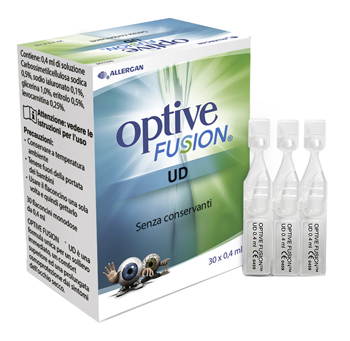 OPTIVE FUSION UD SOLUZIONE OFTALMICA STERILE 30 FLACONCINI MONODOSE 0,4 ML - Farmaunclick.it
