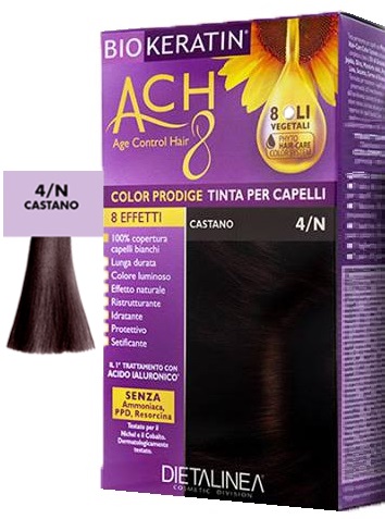 BIOKERATIN ACH8 COLOR PRODIGE 4/N CASTANO - Farmaunclick.it