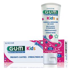 GUM KIDS DENTIFRICIO 2/6 FLUORO 500 PPM - Farmaunclick.it