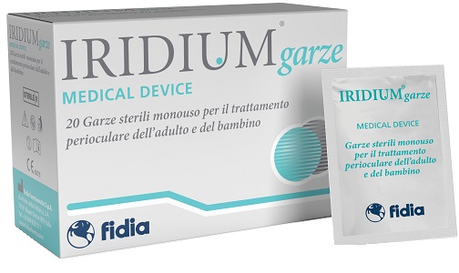 IRIDIUM GARZA OCULARE MEDICATA IN TESSUTO NON TESSUTO 20 PEZZI - Farmaunclick.it