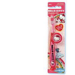 SPAZZOLINO DA DENTI HELLO KITTY 2D CON COPRI CAPPUCCIO - Farmaunclick.it