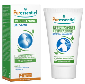 PURESSENTIEL RESPIRAZIONE UNGUENTO 9 OLI ESSENZIALI 50 ML - Farmaunclick.it
