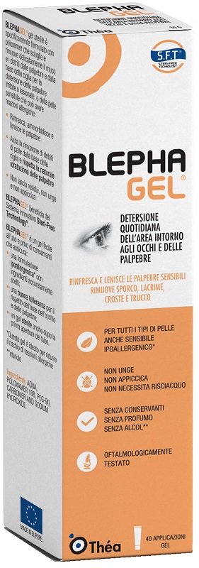 BLEPHAGEL GEL DETERGENTE PALPEBRE TUBO 30G - Farmaunclick.it