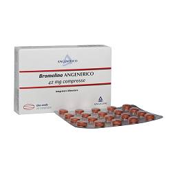 BROMELINA ANGENERICO 20 COMPRESSE RIVESTITE - Farmaunclick.it