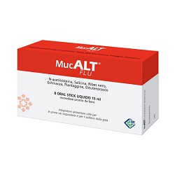 MUCALT FLU 8 ORAL STICK MONODOSE - Farmaunclick.it
