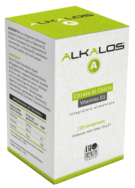 ALKALOS A 120 COMPRESSE - Farmaunclick.it