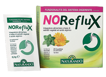 NOREFLUX INTEGRATORE ALIMENTARE 20 BUSTINE - Farmaunclick.it