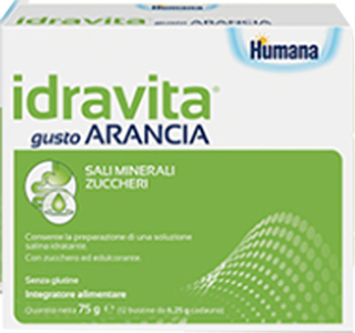 IDRAVITA GUSTO ARANCIA 12 BUSTINE DA 6,25 G - Farmaunclick.it
