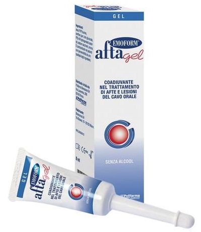 AFTAGEL EMOFORM GEL PER IGIENE DENTALE 8 ML - Farmaunclick.it