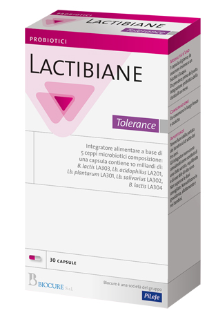 LACTIBIANE TOLERANCE 30 CAPSULE - Farmaunclick.it