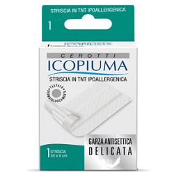 CEROTTO STRISCE ICOPIUMA IN TESSUTO NON TESSUTO 6X50 CM - Farmaunclick.it