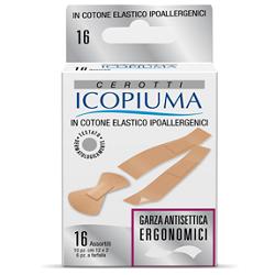 CEROTTO ICOPIUMA ELASTICO ERGONOMICO 16 PEZZI - Farmaunclick.it