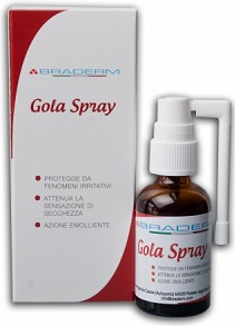 GOLA SPRAY 30 ML BRADERM - Farmaunclick.it
