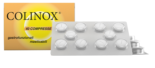 COLINOX 40 COMPRESSE MASTICABILI GASTROFUNZIONALI 56 G - Farmaunclick.it