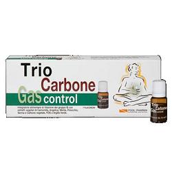 TRIOCARBONE GAS CONTROL 7 FLACONCINI 10 ML - Farmaunclick.it