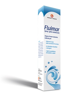 FLUIMAR SPRAY SOLUZIONE ISOTONICA STERILE ACQUA DI MARE RICCA DI SALI E OLIGOELEMENTI INDICATA PER PULIZIA DELLE CAVITA'NASALI IN CASO DI ECCESSIVA SECCHEZZA - Farmaunclick.it