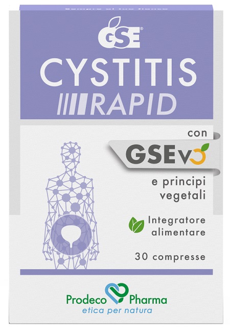 GSE CYSTITIS RAPID 30 COMPRESSE - Farmaunclick.it
