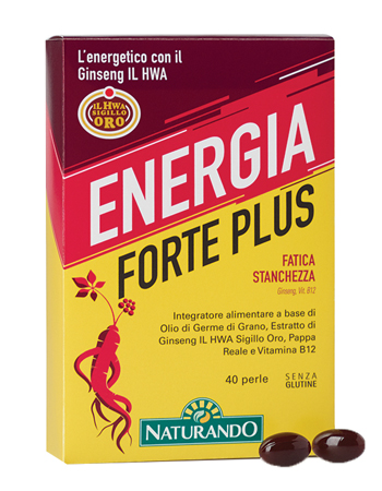 ENERGIA FORTE PLUS 40 PERLE - Farmaunclick.it
