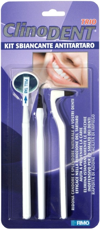 CLINODENT TRIO SBIANCANTE ANTI TARTARO 1 PEZZO - Farmaunclick.it