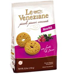 LE VENEZIANE BISCOTTI FRUTTI DI BOSCO 250 G - Farmaunclick.it