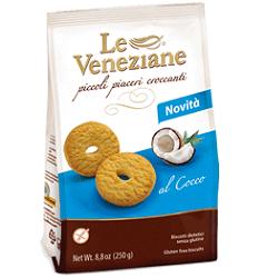 LE VENEZIANE BISCOTTI COCCO 250 G - Farmaunclick.it