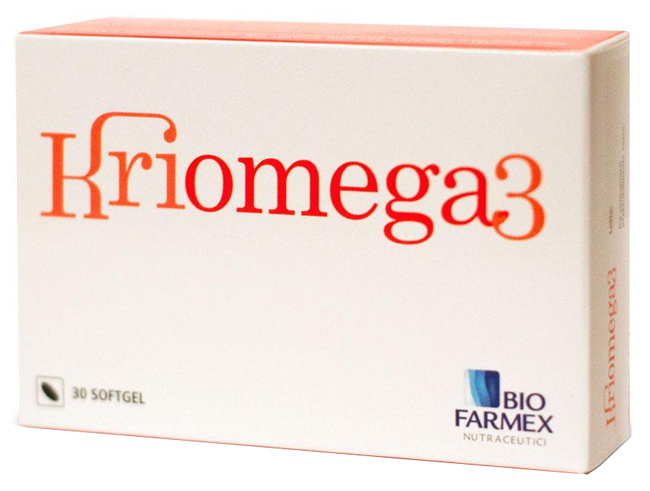 KRIOMEGA 3 30 CAPSULE SOFTGEL - Farmaunclick.it