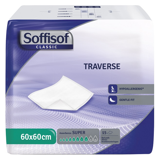 TRAVERSA PER INCONTINENZA SOFFISOF CLASSIC 60X60 15 PEZZI - Farmaunclick.it