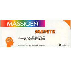 MASSIGEN MENTE 14 FLACONCINI 10 ML - Farmaunclick.it