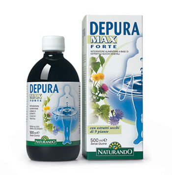 DEPURA MAX FORTE 500 ML - Farmaunclick.it