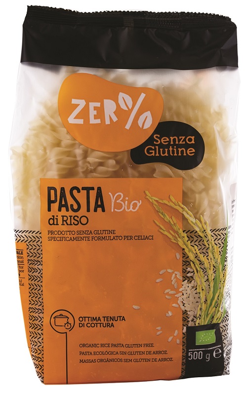 ZERO% GLUTINE PASTA RISO FUSILLI SENZA GLUTINE BIO 500 G - Farmaunclick.it