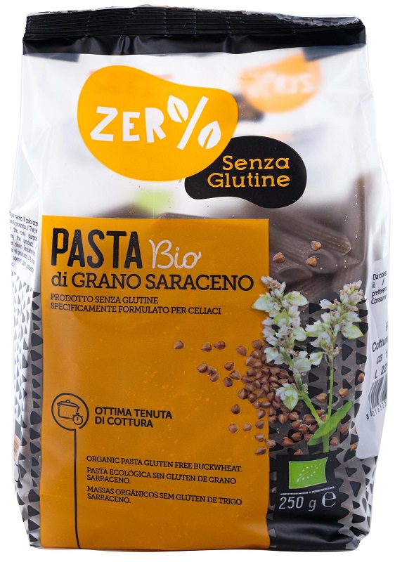 ZERO% GLUTINE PENNE GRANO SARACENO INTEGRALE 250 G - Farmaunclick.it