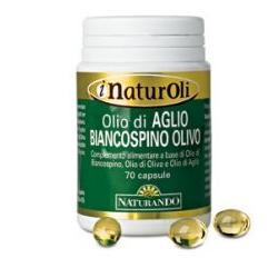 I NATUROLI OLIO DI AGLIO BIANCOSPINO OLIVO 70 PERLE - Farmaunclick.it