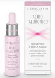ACIDO IALURONICO FLUIDO VISO A TRIPLA AZIONE TRATTAMENTO ANTIAGE MULTIATTIVO 28 ML - Farmaunclick.it