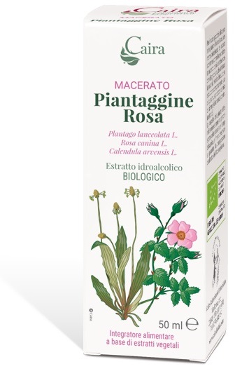 CAIRA PIANTAGGINE ROSA MACERATO IDROALCOLICO GOCCE 50 ML - Farmaunclick.it