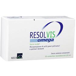 GOCCE OCULARI RESOLVIS OMEGA 20 FIALE MONODOSE 0,25 ML - Farmaunclick.it