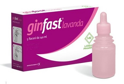LAVANDA VAGINALE GINFAST CONFEZIONE DA 5 FLACONCINI DA 140ML - Farmaunclick.it