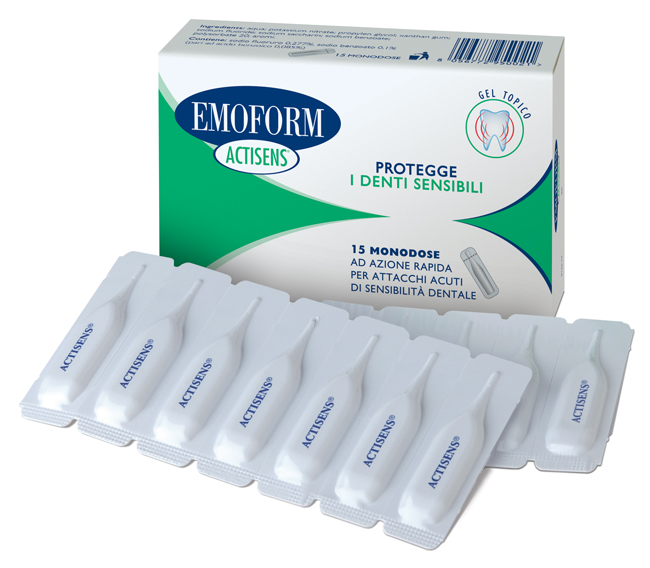 EMOFORM ACTISENS GEL 15 FIALE DA 2 ML - Farmaunclick.it