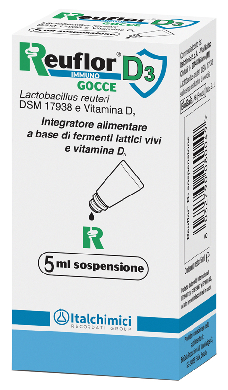 REUFLOR D3 GOCCE 5 ML - Farmaunclick.it