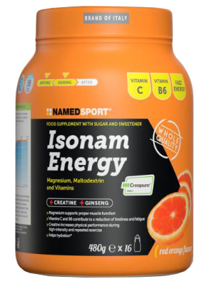 ISONAM ENERGY ORANGE POLVERE 480 G - Farmaunclick.it
