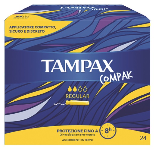 TAMPAX COMPAX REG 24PZ - Farmaunclick.it