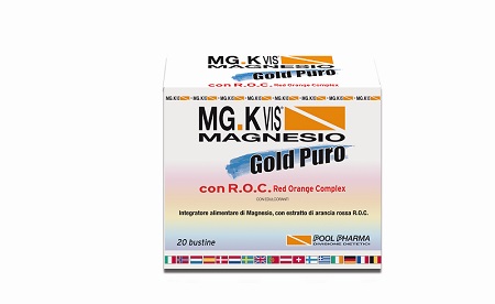 MGK VIS MAGNESIO GOLD PURO 20 BUSTE - Farmaunclick.it