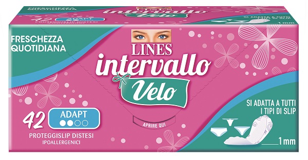 LINES INTERVALLO VELO ADAPT 42 PEZZI COUPON - Farmaunclick.it