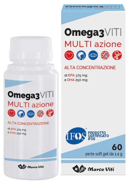 VITI OMEGA3 MULTIAZIONE 60 PERLE - Farmaunclick.it