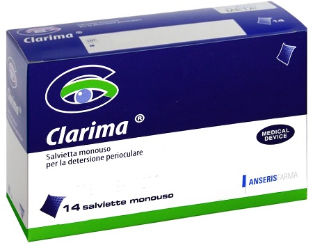 SALVIETTA PERIOCULARE CLARIMA 14 PEZZI - Farmaunclick.it