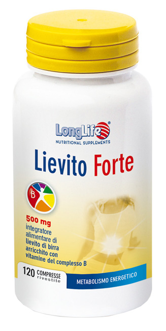 LONGLIFE LIEVITO FORTE 120 COMPRESSE - Farmaunclick.it